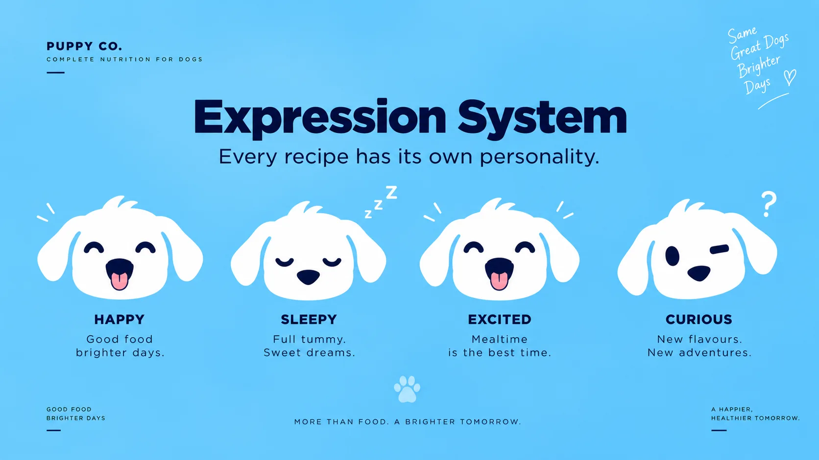 Puppy Co — Packaging Design packaging & visual design mockup 13 by Raghav Chopra